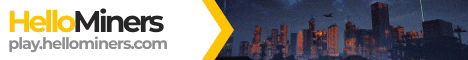 HelloMiners - Bedrock/Java Crossplay Banner