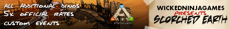 (WNG) 5x PvE UK Cluster - Scorched Earth Banner