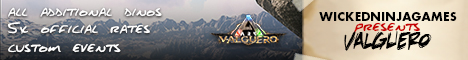 (WNG) 5x PvE UK Cluster - Valguero Banner
