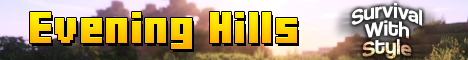 Evening Hills Banner