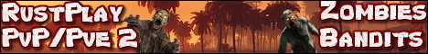 RustPlay PVE/PVP-Zones 2 Banner