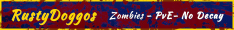 RustyDoggos Zombies PvE Banner