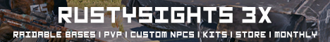 RustySights 3X | PVP | Modded Banner