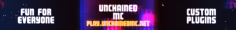 UnchainedMC - SkyBlock Banner