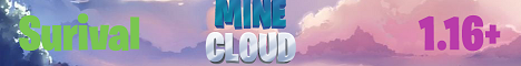 MineCloud Survival & Towny Banner