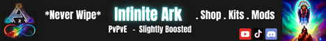 * Never Wipe * Infinite Ark . Shop . Kit Banner