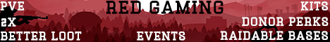 [US] Red Gaming | PVE | Raidable Bases  Banner