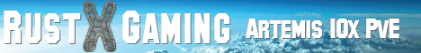 RustX Artemis 10x PvE Raidable Bases|Kit Banner