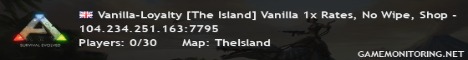 Vanilla-Loyalty [The Island] x1 Rates Banner