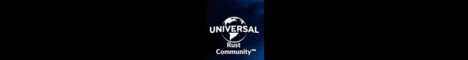 Universal Rust 5X MAX-8/5X COMPS/5X RATE Banner