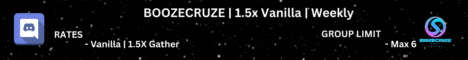 BOOZECRUZE | 1.5x Vanilla | Weekly Banner