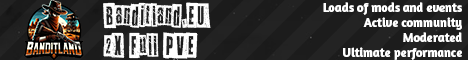 Banditland.EU 2X PVE Only Monthly Banner