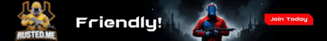 Rusted.me - US 5X | PVP | MONTHLY | LOOT Banner