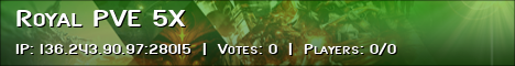 Royal PVE 5X Banner