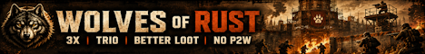WOLVES OF RUST | 3X | BETTER LOOT | NO P Banner