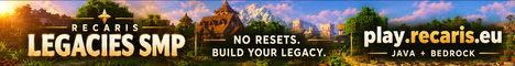 Recaris Legacies SMP Banner